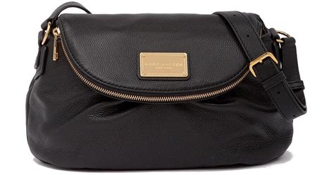 classic leather messenger bag marc jacobs